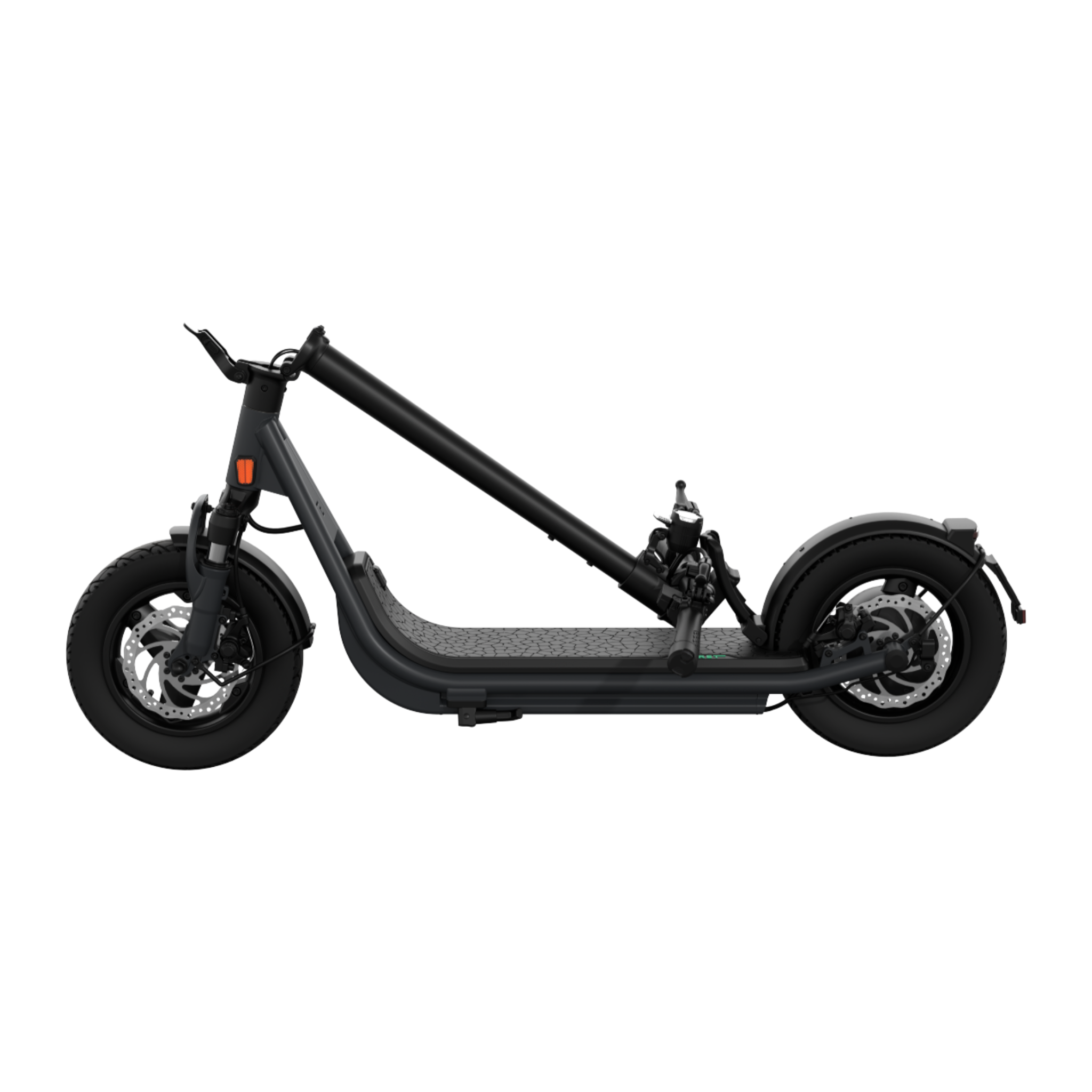 EGRET X Prime zusammengeklappt — kompakt transportierbar