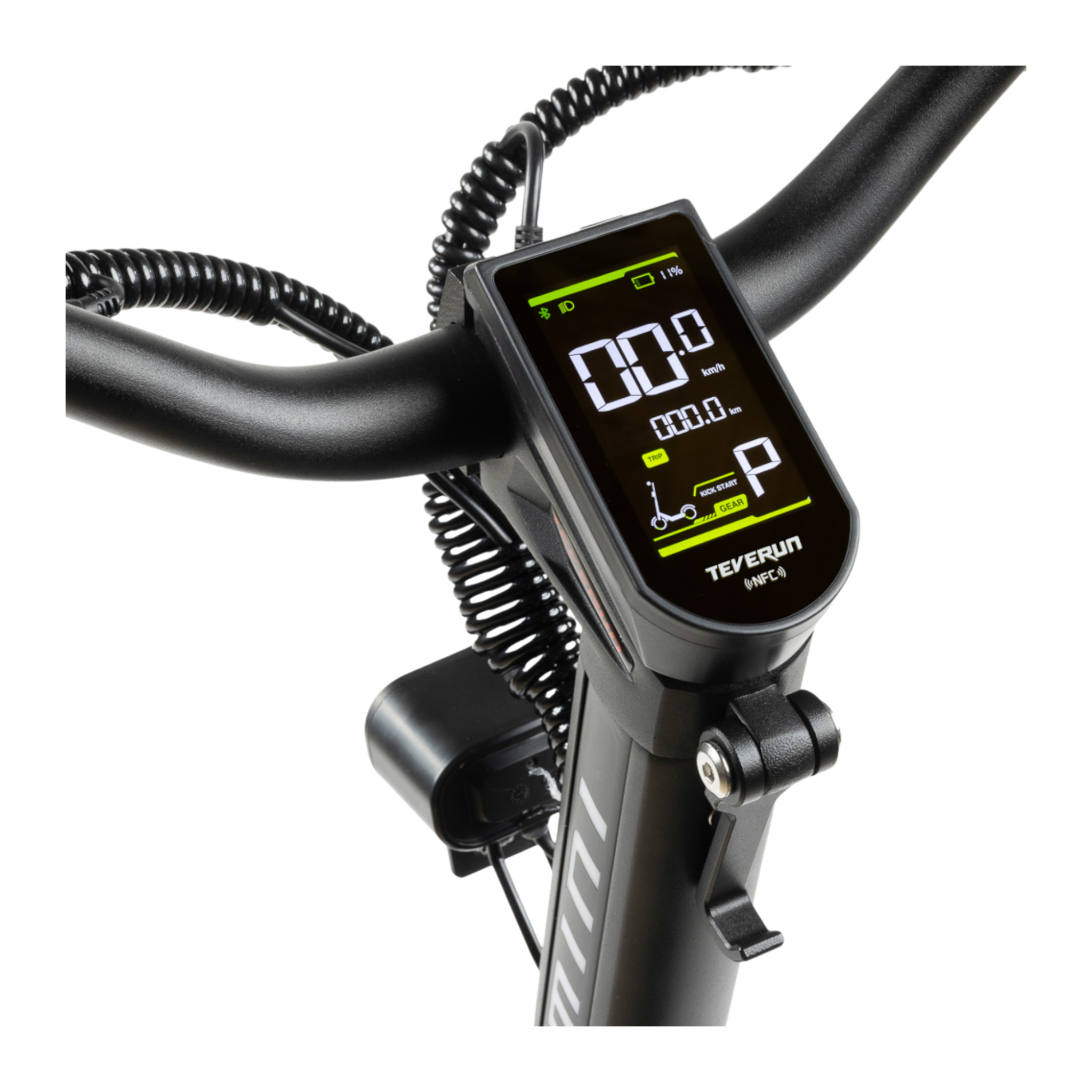 Teverun Blade Mini Pro Lenker mit Brems-Hebel — Detailansicht