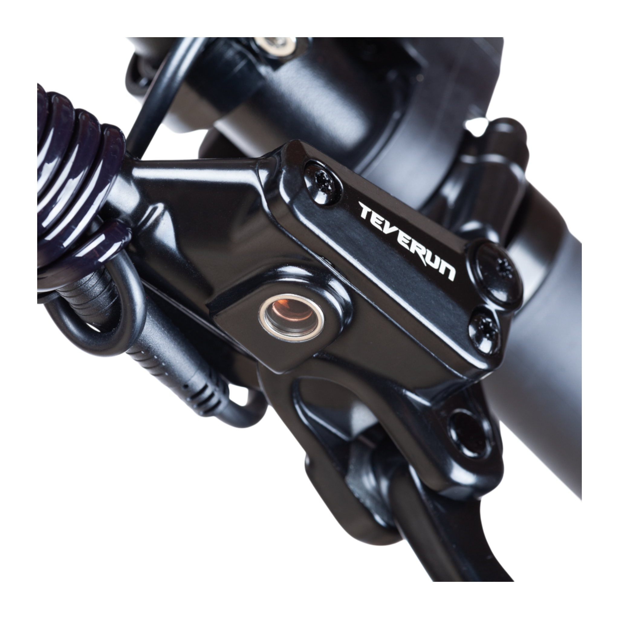 Teverun Fighter Mini Pro Lichtsignal vorne — Detail