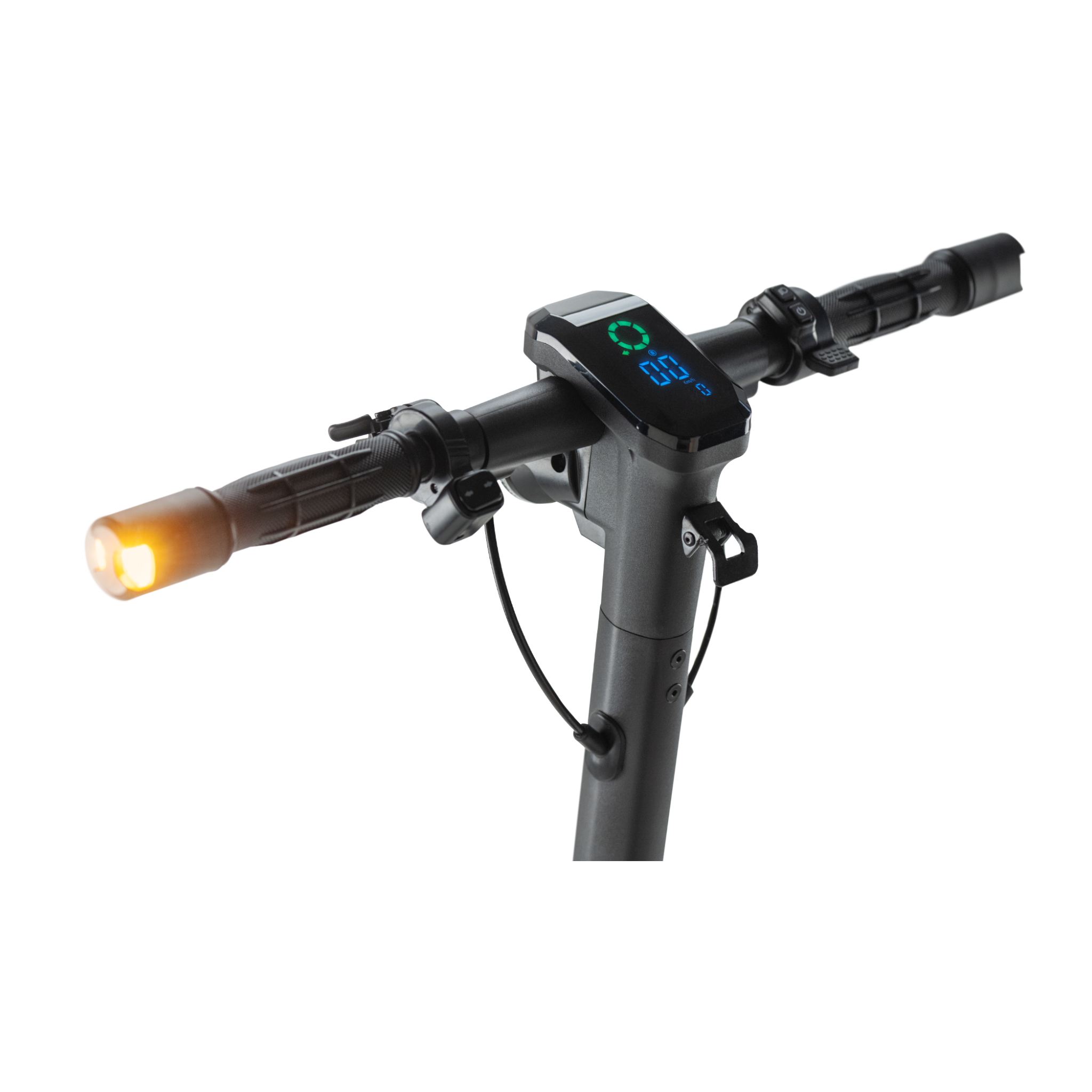 VMAX VX2 Pro Blinker am Lenker — Detail
