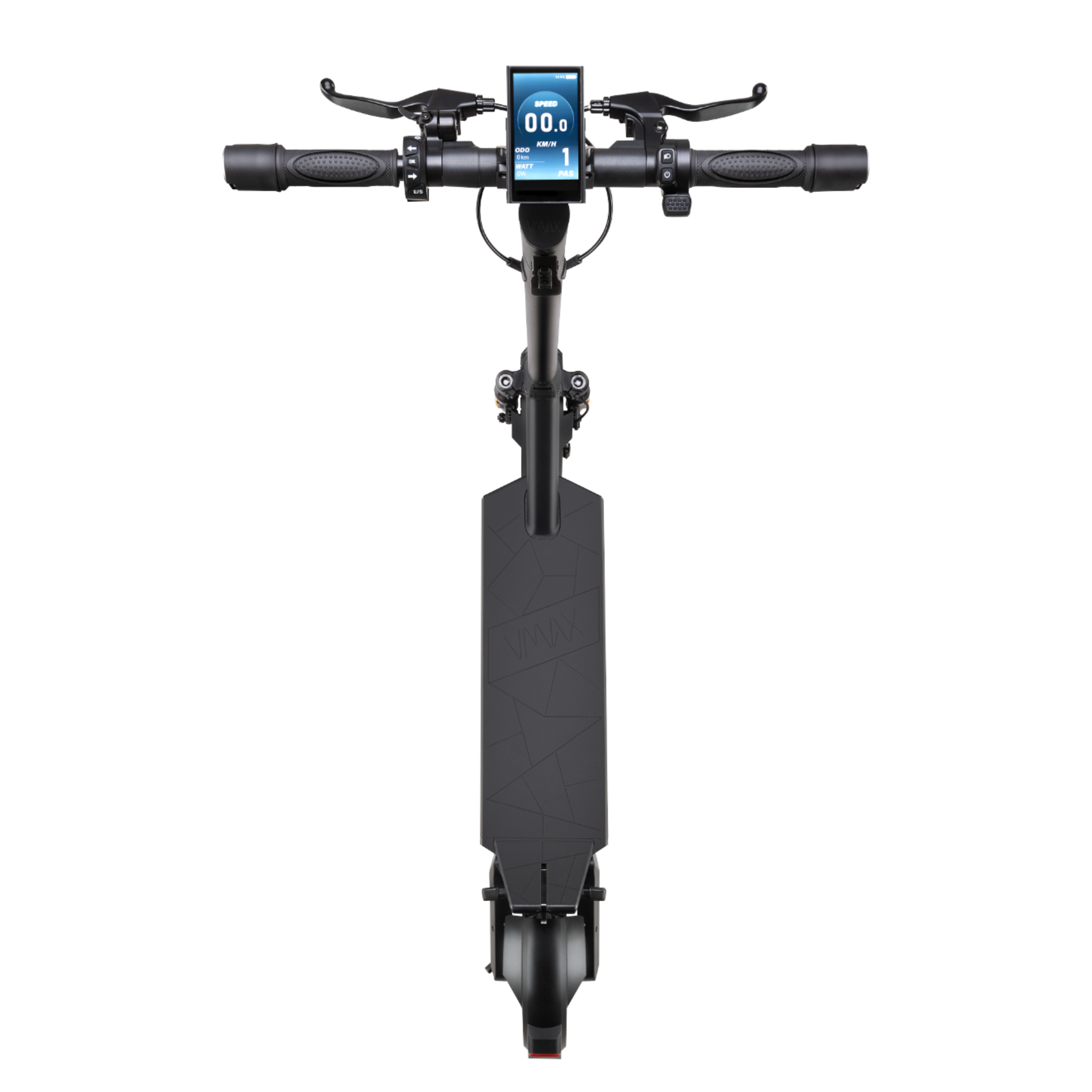 VMAX VX4 Cockpit mit App-Anbindung — Detail