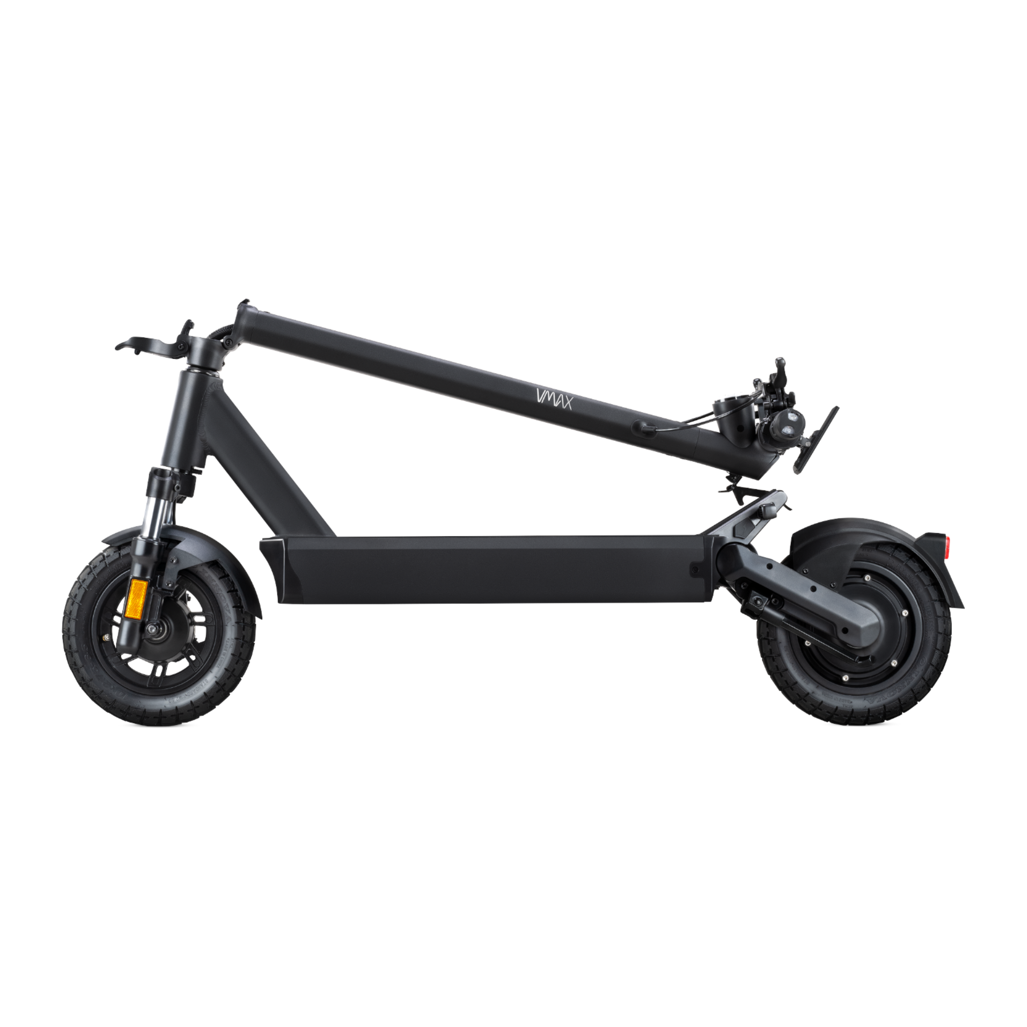 VMAX VX4 zusammengeklappt — transportfähig