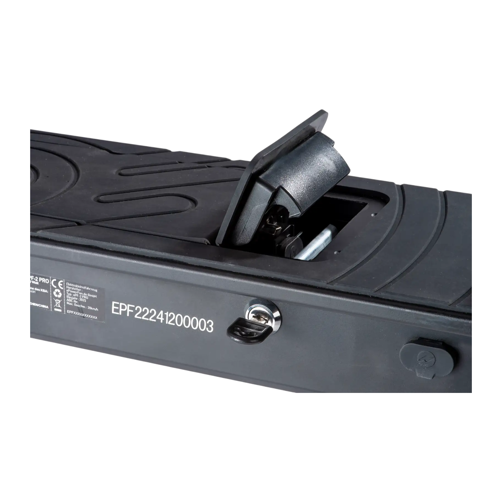 ePowerfun 2 Pro Wechselakku Profil-Seitenansicht detailliert
